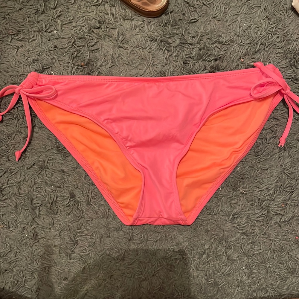 Cute bright pink bathing suit bottoms